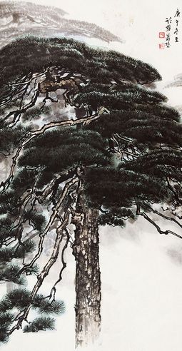 萧逊 山水
