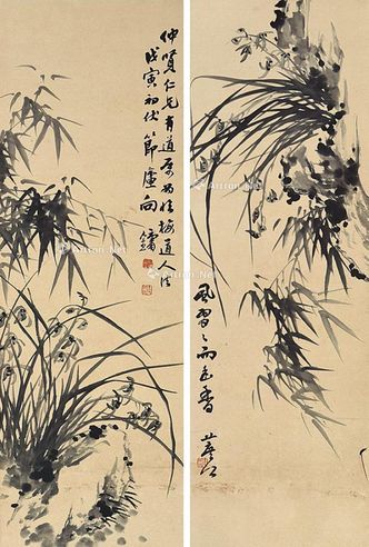 卢向镛 兰竹