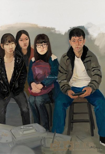 张伟 新学期 185×128cm
