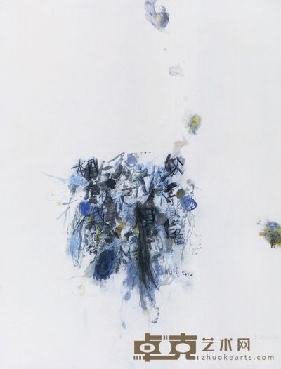 黄渊青 线 90×68cm