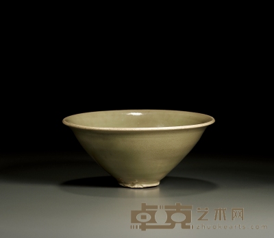 明·耀州窑茶盏 5.2×11.8cm