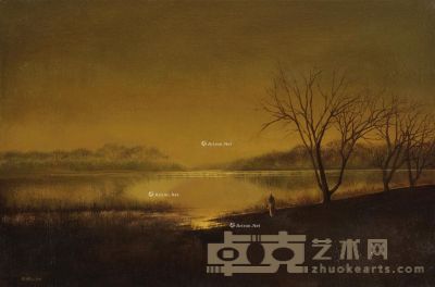 蔡佳琳 城南夜系列之“佳林” 60×90cm