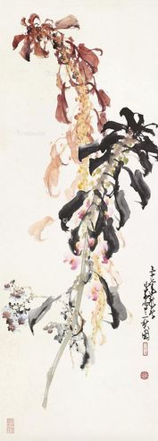 赵少昂 花卉