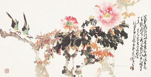 赵少昂 花鸟