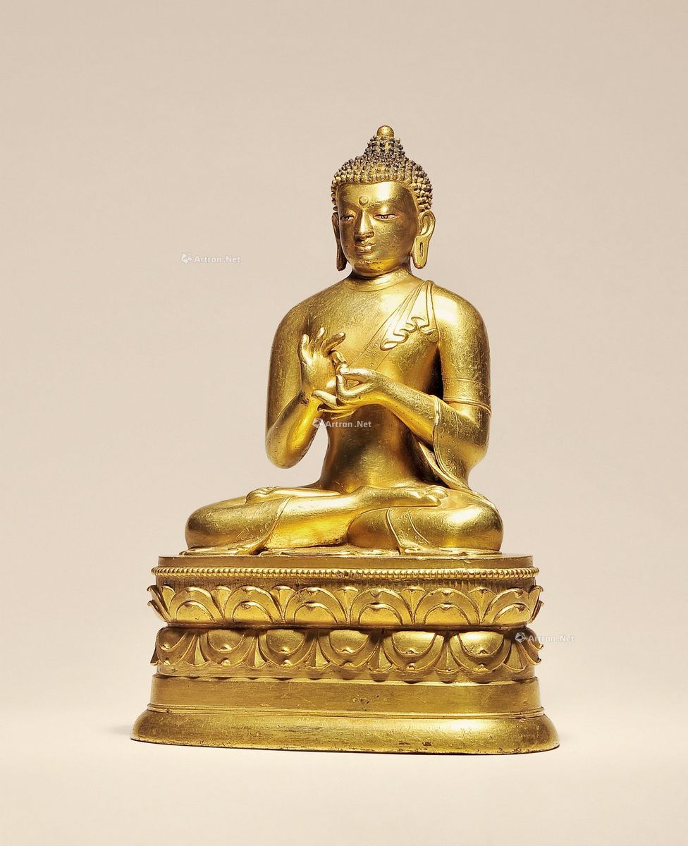 新品 】 17世紀 銅釈迦摩尼佛造像 共箱 铜释迦摩尼佛造像 仏像 古美術 