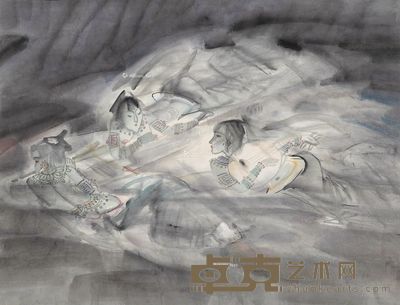 赵绪成 天梦图 67×87cm