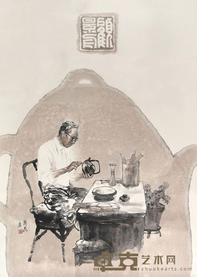 盖茂森 顾景舟 200×143cm