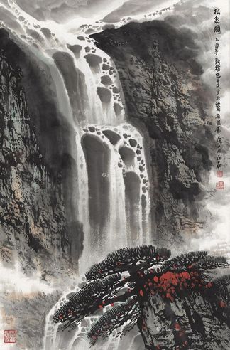张良 松泉图