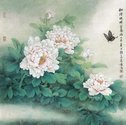 董希源 翻階蛱蝶留春住