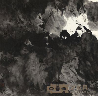 张进 既白 40.5×41cm