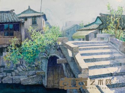 司马青 西塘 55×75cm