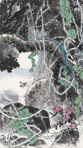 方楚雄 花鸟