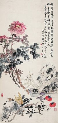 马万里 花卉