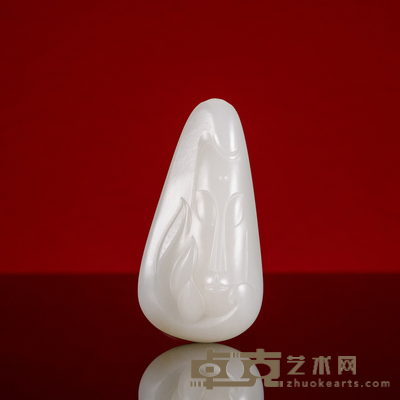 葛洪 和田玉籽料观音挂件 规格:6.5×3.3×1.7cm
重量:47g