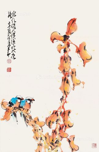 赵少昂 花鸟