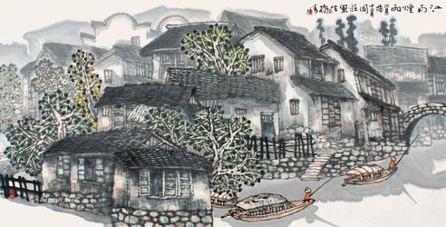 黄格胜 山水