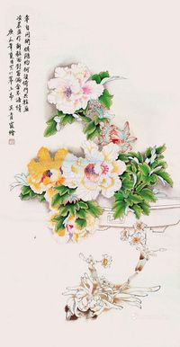 吴青霞 花卉