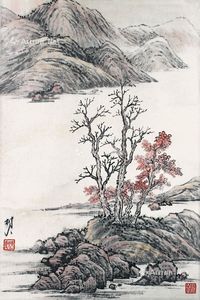 黎雄才 山水