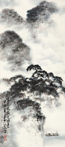 赵少昂 坐到忘机夕照边