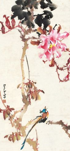 赵少昂 花鸟