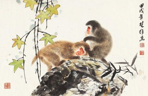 方楚雄 双猴