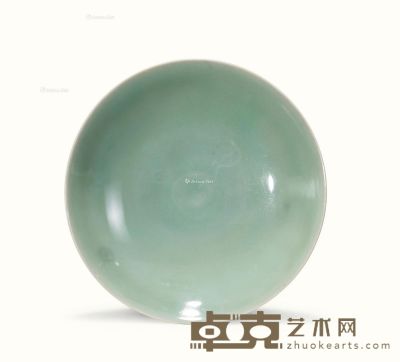 宋代 龙泉窑 青釉菊瓣纹浅碗 口径16.8cm