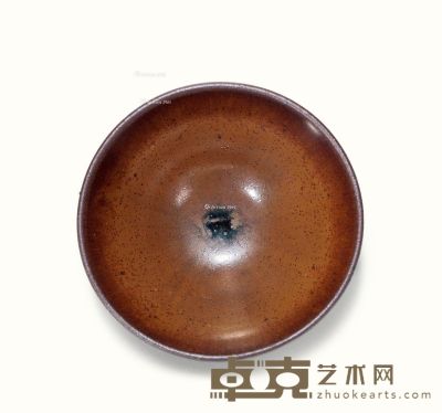南宋 建窑 酱釉盏 口径8.8cm；高4.2cm