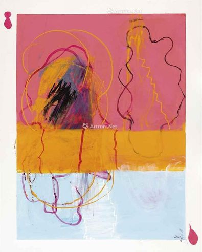 山崎鹤子 2009年作 作品 油彩 画布