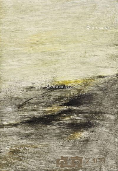 蒯连会 春水东流 56×39cm