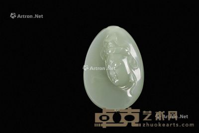 观音挂件 3.6×2.5cm;重11.6g