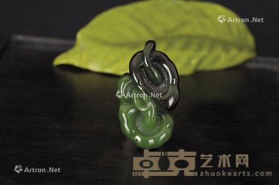 君子挂件 4.1×2.4cm；重17.3g