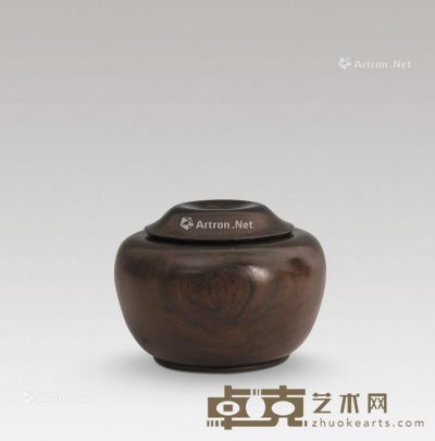 黄花梨围棋罐 直径：12.5cm