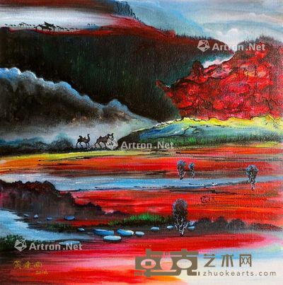 黄建南 梦境系列 70×70cm