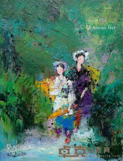 管伟骏 回家 60×80cm