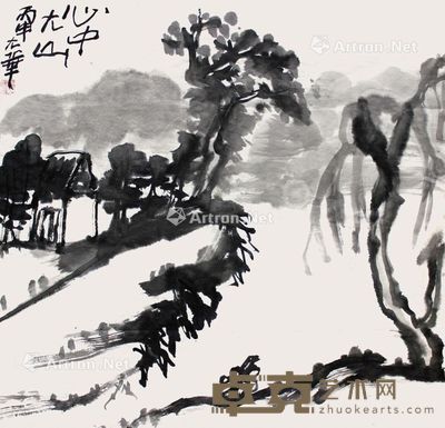 姜国华 心中大山 68×68cm