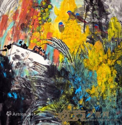 李柏默 春天里 82×85cm