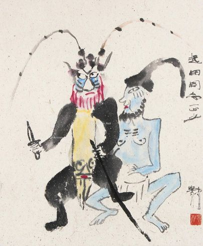 韩羽 人物