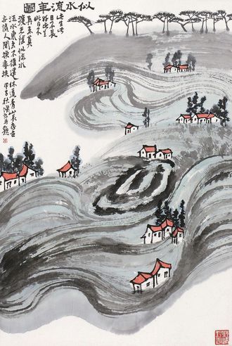 朱修立 似水流年图