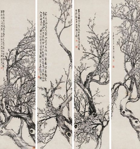 汪吉麟 梅花