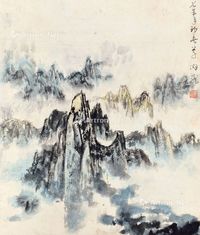 黑伯龙 山水