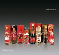 1980-1990年代中国八大名酒1套8瓶