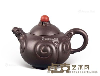 陈国良三阳开泰壶 长15.5cm