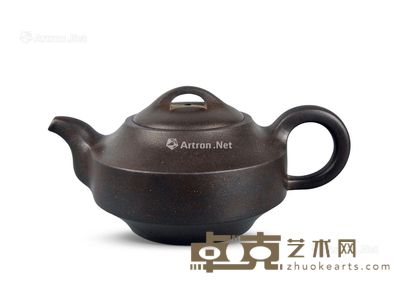 民国 王寅春紫砂汉君壶 长20cm