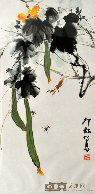 萧朗 黄瓜 34*69