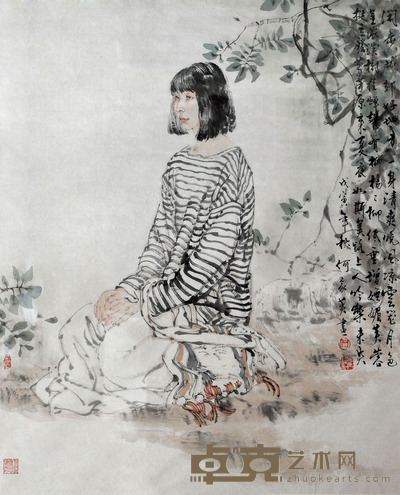 何家英 人物 76*63