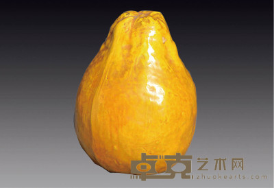 象生瓷柚子 高15cm