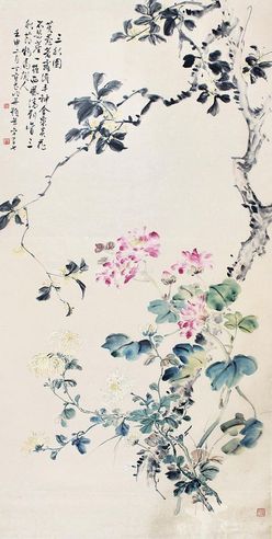 丁宝书 花卉