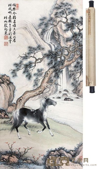 殷梓湘 马 67×33cm