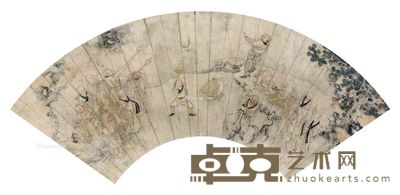 无款 人物 17×50cm