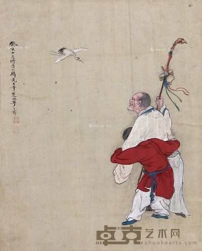 华子宥 人物 20×25cm